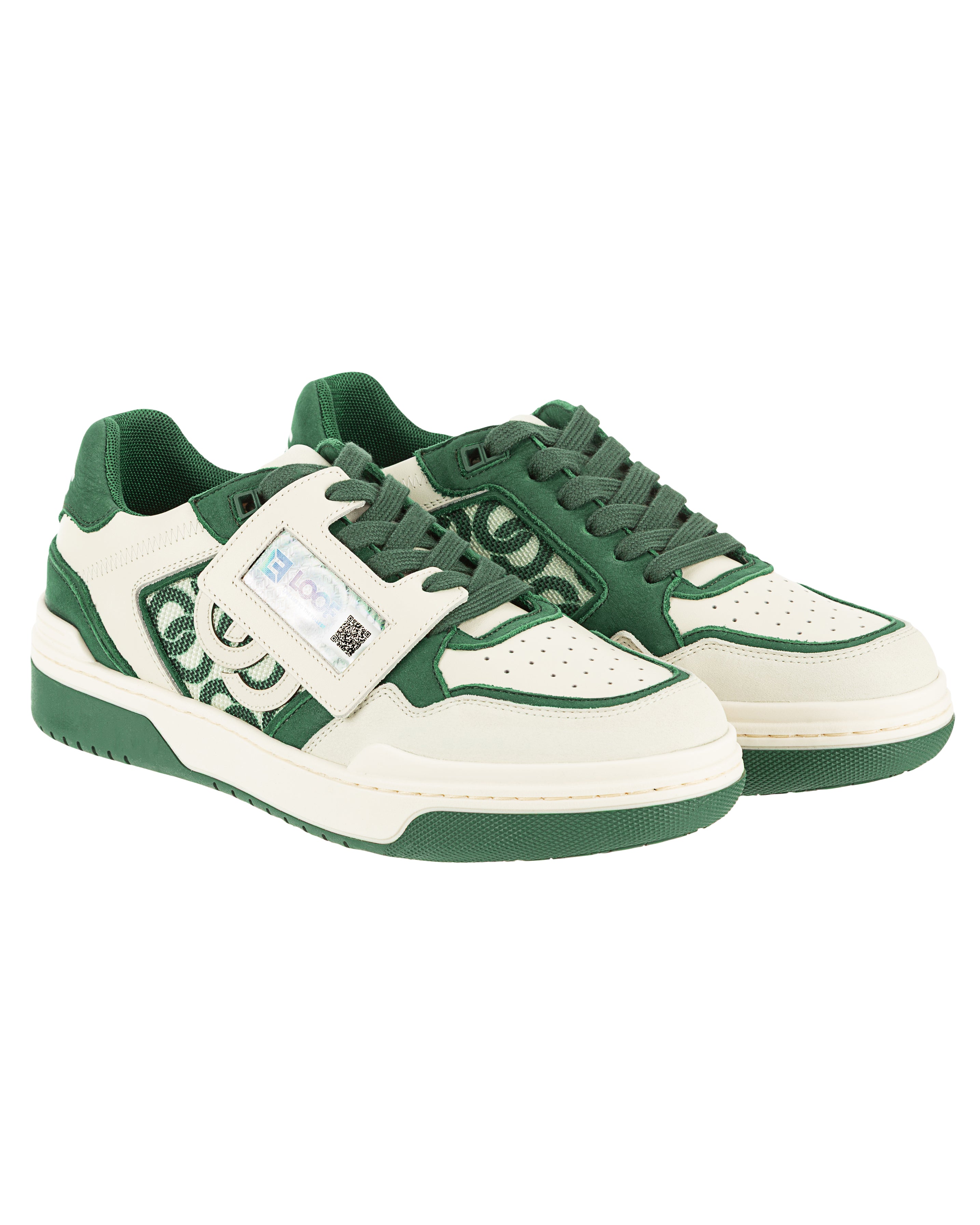 LOOF. NLY Sneaker Green-Creme