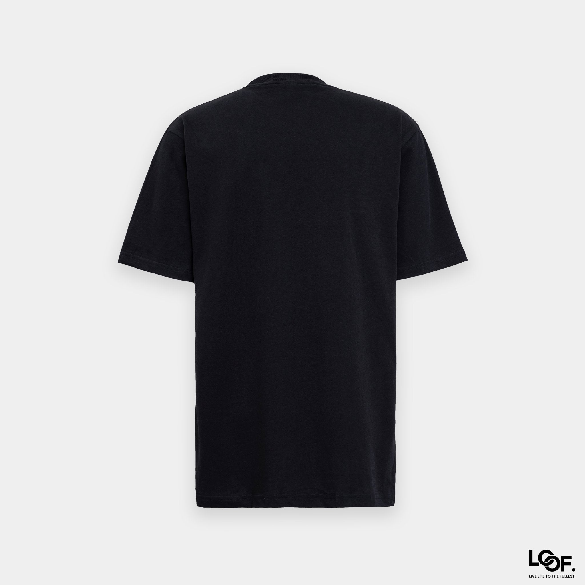 Black Oversize Tee - T-Shirt - LOOF