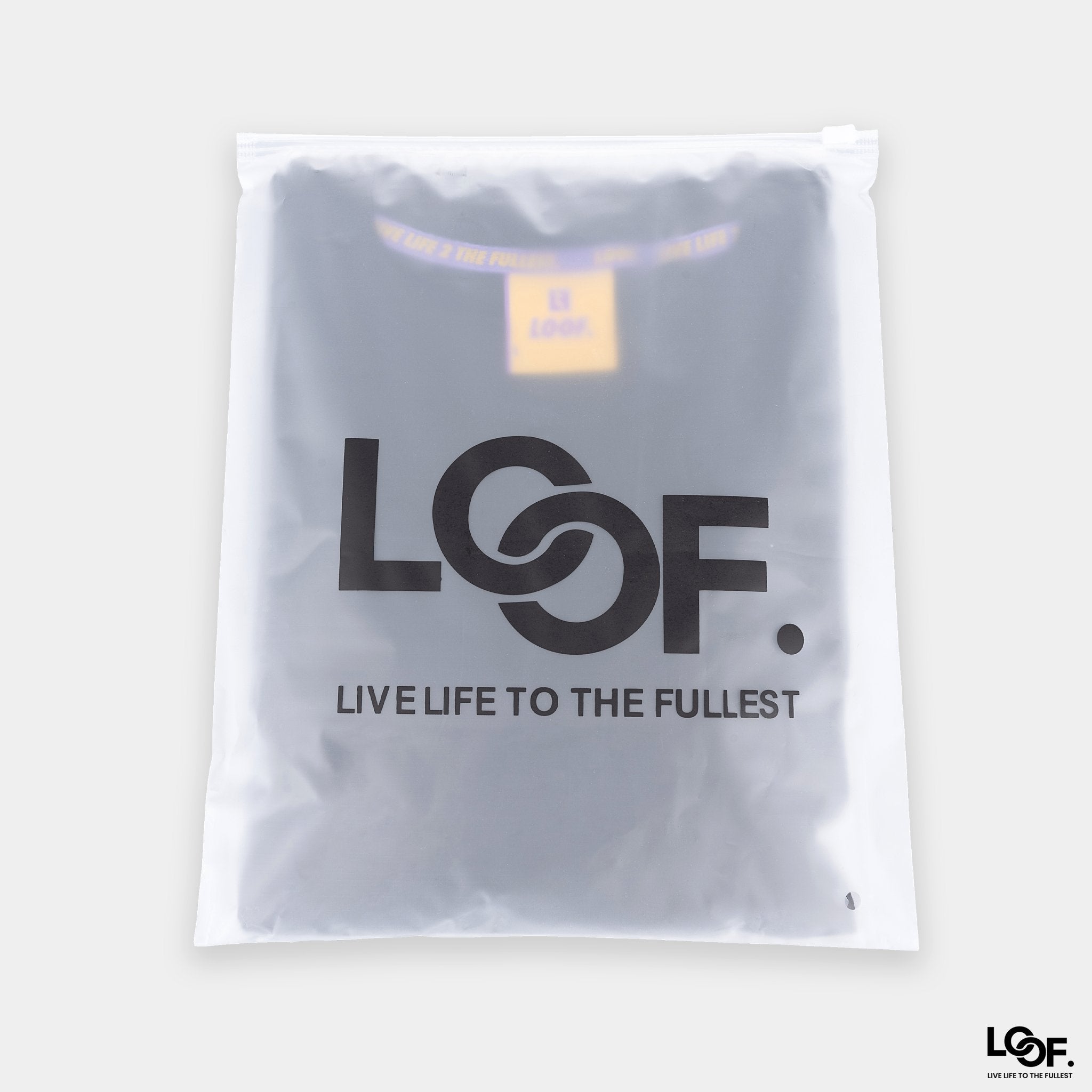 LOOF. Black Oversize T-Shirt