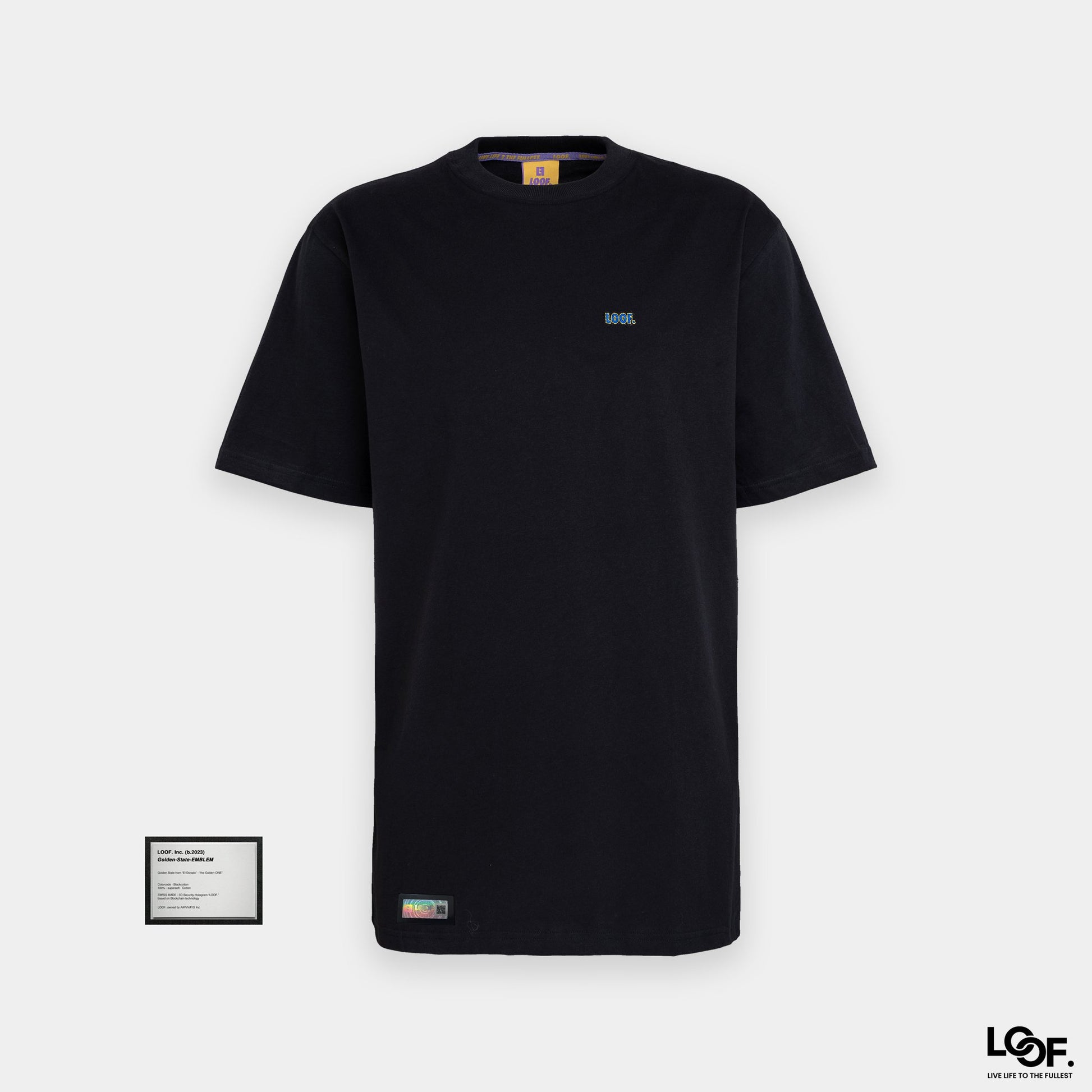 LOOF. Golden State Emblem - T-Shirt - LOOF